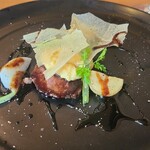 ルブルヴァール - 牛ステーキとパートフィローとレンズ豆