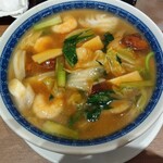 新世界菜館 - えびそば   1320円