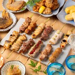 個室あり 焼き鳥 鶏料理 鶏の久兵衛 - 