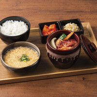 壺漬けハラミ・カルビ定食