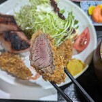 ナカガワ☆スエ食堂 - 柔らか〜い鹿ヒレ肉！肉の旨味もしっかり感じます！