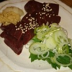 杉田もつ肉店 - 焼きレバー