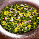 本鮪の薬味たたき