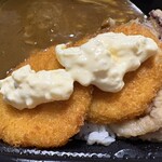カレーハウスCoCo壱番屋 - クリーミータルタルソース on クリームコロッケ(カニ入)