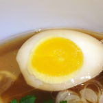丸鶏中華そば（味玉アップ）
