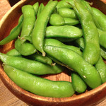 遊食屋 わらべえ - スピードメニュー。コンソメ味えだまめ。