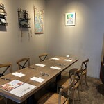 タンテ グラッツィェ - 2025/5/18 ランチで利用。内観の様子。