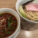 人力俥 - つけそば麻辣麻婆麺1000円税込