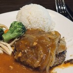 アウトバック ステーキハウス - ランチ・ハンバーグ・ステーキ（税込1,600円）