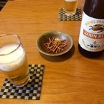 Saorian - 揚げそばをつまみに瓶ビール！