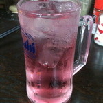 西口やきとん - バイス！梅入れてもらうのを忘れずに！