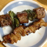 西口やきとん - ホルスタ串と、なんだっけ？