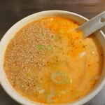 炭火焼肉 焼きしゃぶ にく式 - コムタンうどん