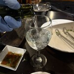 炭火焼肉 焼きしゃぶ にく式 - 日本酒タイム