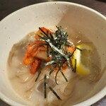 炭火焼肉 焼きしゃぶ にく式 - 冷麺