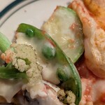 ベジバル チバットリア - カリフローレ、スナップえんどう、ズッキーニなどがゴロゴロ＆チーズもたっぷり♡