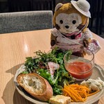 ベジバル チバットリア - サラダプレートだ～♡