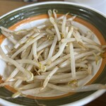 江ちゃんラーメン - Ｂ定食の…お母さんの…もやし炒め