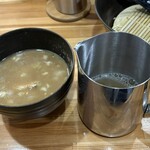 麺屋 電龍 - スープ割り