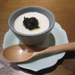 知花 - 「自家製豆腐、海苔の佃煮添え」