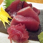 府中日本酒バルTOKUTOUSEKI - 中落ちもサービス♪