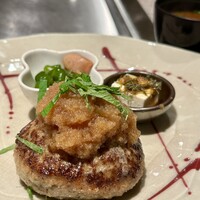 鉄板ダイニング織部 - 和風おろしハンバーグ