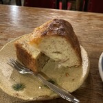 301096386 - リンゴとシナモンのパウンドケーキ