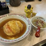 餃子の王将 - 料理写真:先に、天津飯が到着