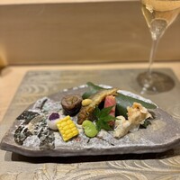 肉割烹ふたご 北新地店 - 八寸