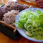 富士庵 - ざるそば大盛り