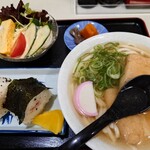 津田食堂 - うどん定食♪