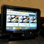 とんかつ こめ山 - 注文用タブレット