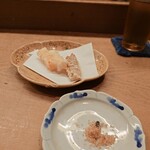 花いち - イカと干し芋の天ぷら