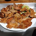 肉料理 まつざか - 炭焼定食肉大盛