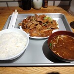 肉料理 まつざか - 炭焼定食肉大盛
