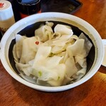 そば茶屋 吹上庵 - 大根の一夜漬け