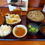 そば茶屋 吹上庵 - 天ぷら御膳
