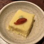 新潟地場もん越たんたん - とうもろこし豆腐