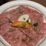 焼肉 鶯谷園 - 特上ランプ1400円