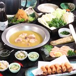 水炊き うちょうてん - 有コース（4,500円）