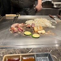 鉄板焼き 太縁 - 