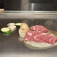 鉄板焼き 太縁 - 