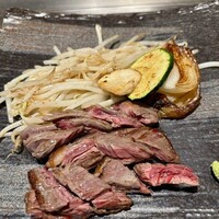鉄板焼き 太縁 - 