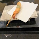 串揚げ処 gaku - 海老大葉巻き