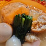 兼六園茶屋 見城亭 - がんもは銀杏入り