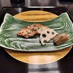 おやど瑞月 - 焼物（赤魚木の芽焼き）