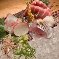 旬房 - お刺身三種盛り(4000円)