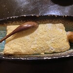 旬菜処 びいどろ - たまご焼きです。