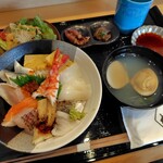 鮨 はくと - ばらちらし1320円