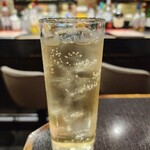 カジュアルダイニング楽 - 梅酒ソーダ割り